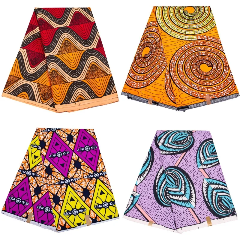 Premium 100% Polyester African Ankara Wax Fabric 6Yards Vibrant Polyester Wax Print Cloth for Dress Sewing DIY Craft Garment
Premium 100% Polyester African Ankara Wax Fabric 6Yards Vibrant Polyester Wax Print Cloth for Dress Sewing DIY Craft Garment