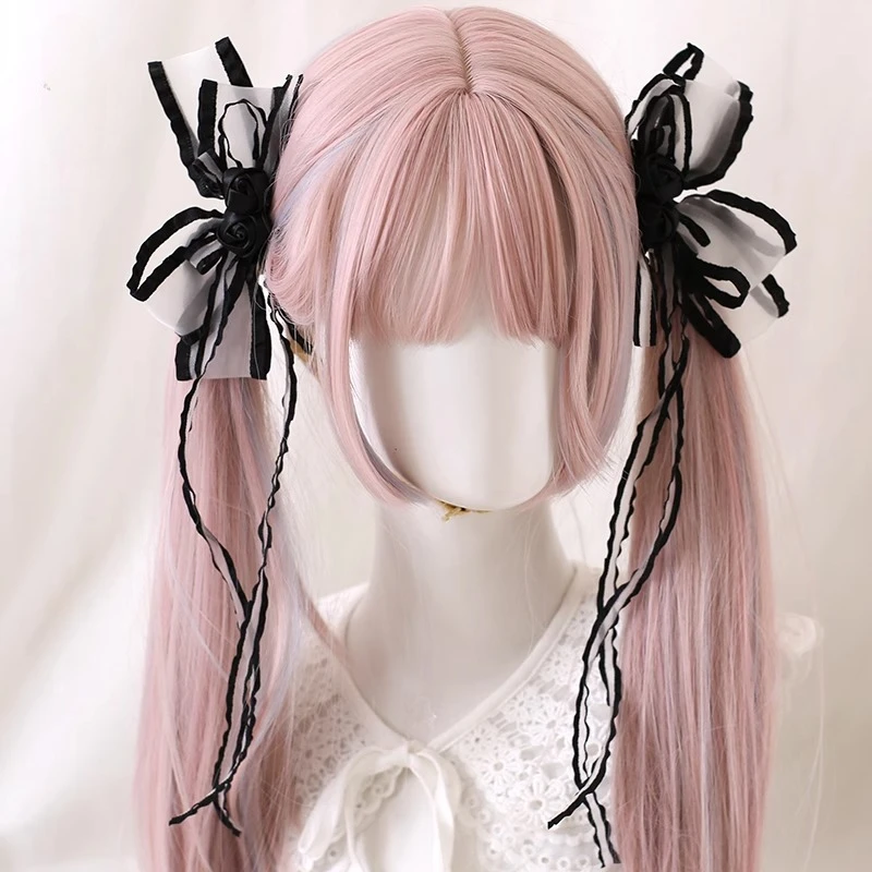 Original Lolita Bud Mine Series Mass Production Bow Pair Clip Dark Double Ponytail Hair Accessories Subcultural Hairpin
Original Lolita Bud Mine Series Mass Production Bow Pair Clip Dark Double Ponytail Hair Accessories Subcultural Hairpin