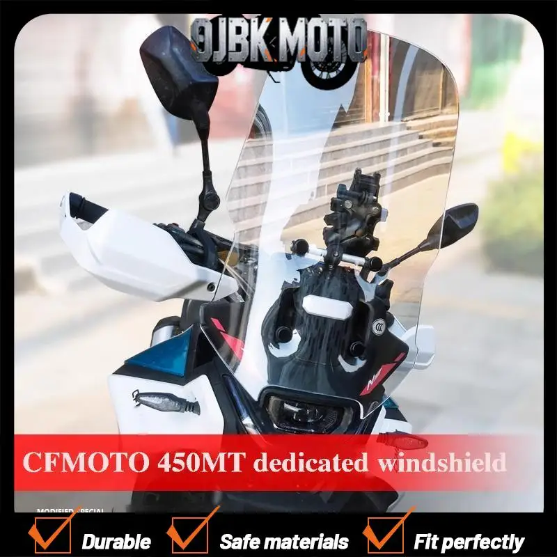 For CFMOTO 450MT windshield front windshield 450 MT raised windshield 450mt original style/deepened style/competition style
For CFMOTO 450MT windshield front windshield 450 MT raised windshield 450mt original style/deepened style/competition style