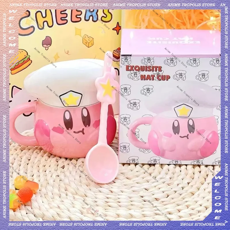 Kawaii Kirby Mug Ceramic Water Cup Anime Box Mark Cups Coffee Mugs Cute Custom Oatmeal Breakfast Girl Birthday Holiday Gifts
Kawaii Kirby Mug Ceramic Water Cup Anime Box Mark Cups Coffee Mugs Cute Custom Oatmeal Breakfast Girl Birthday Holiday Gifts