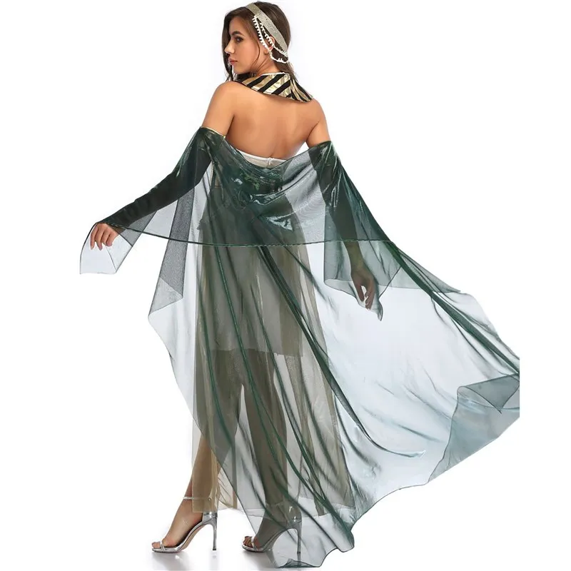 Adult Egyptian Pharaoh Costume Greek Goddess Halloween Dress up Women's Ethnic Stage Wear High Percentage Polyester Blend
Adult Egyptian Pharaoh Costume Greek Goddess Halloween Dress up Women's Ethnic Stage Wear High Percentage Polyester Blend