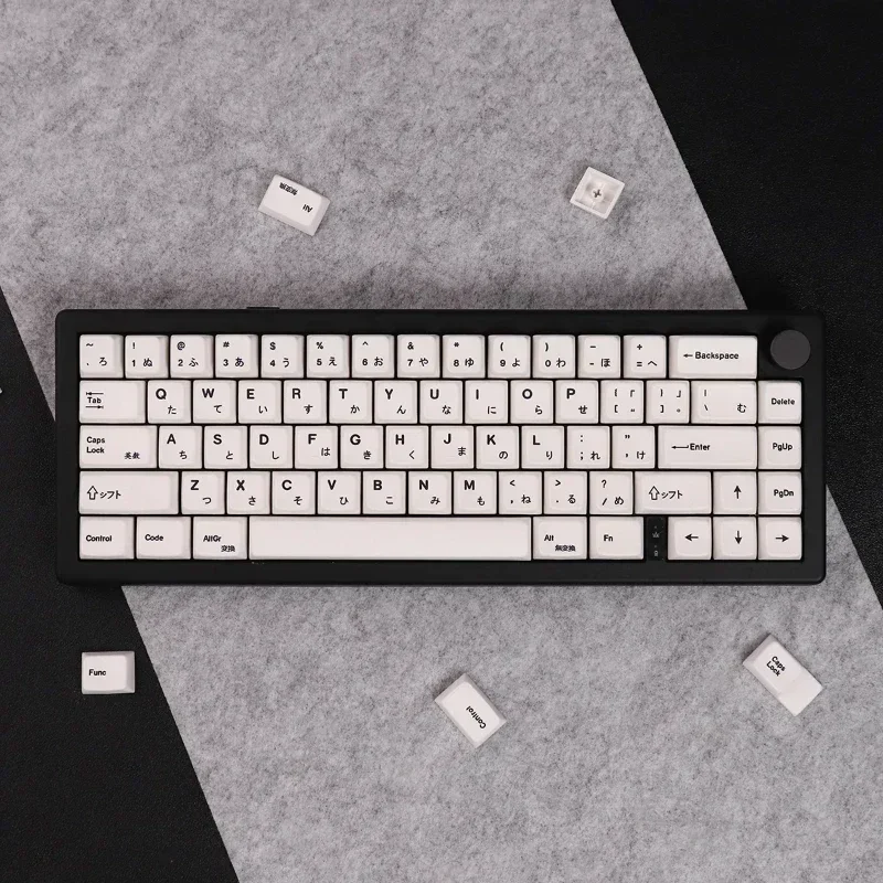 Minimalist White Japanese Keycaps Custom PBT MDA Profile Key Cap Cute Dye Sublimation Anime Point Keycap for Gaming Keyboard
Minimalist White Japanese Keycaps Custom PBT MDA Profile Key Cap Cute Dye Sublimation Anime Point Keycap for Gaming Keyboard