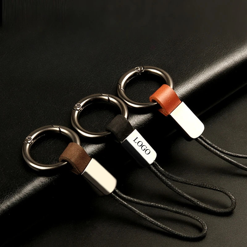 Wear-resistant Top Cowhide Customized LOGO Keychain Blank Laser Engrave Solid Color Car Keyring Personalized Key Chains Gift
Wear-resistant Top Cowhide Customized LOGO Keychain Blank Laser Engrave Solid Color Car Keyring Personalized Key Chains Gift