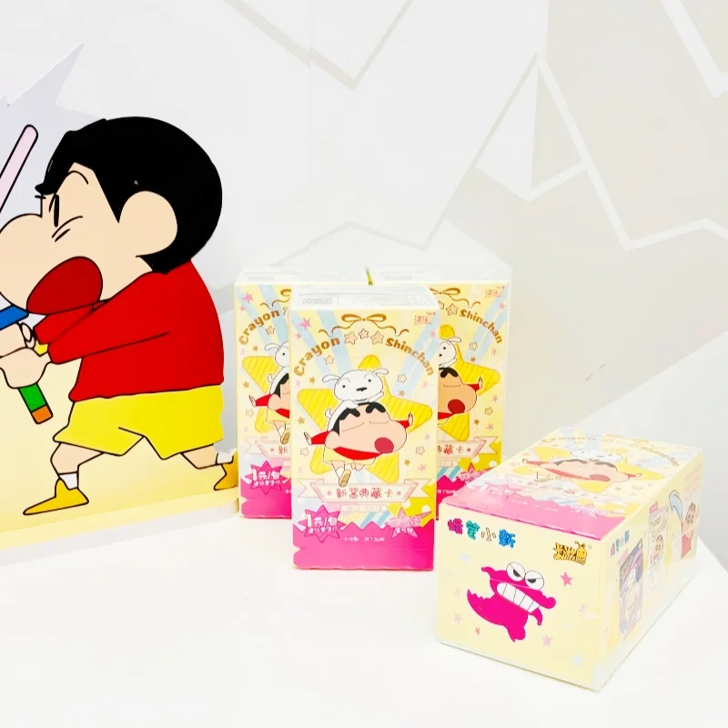 KAYOU Crayon Shin-chan Card Party Bag Nohara Misae Nohara Hiroshi Rare Collection Card Toy For Children's Birthday Gift
KAYOU Crayon Shin-chan Card Party Bag Nohara Misae Nohara Hiroshi Rare Collection Card Toy For Children's Birthday Gift