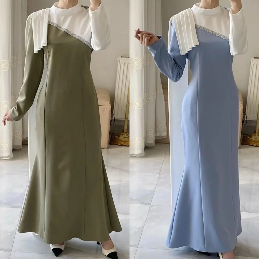 Customized Jersey Pleat A-line High Collar Midi Dresses Bespoke Occasion Homecoming Simple Casual Matching
Customized Jersey Pleat A-line High Collar Midi Dresses Bespoke Occasion Homecoming Simple Casual Matching