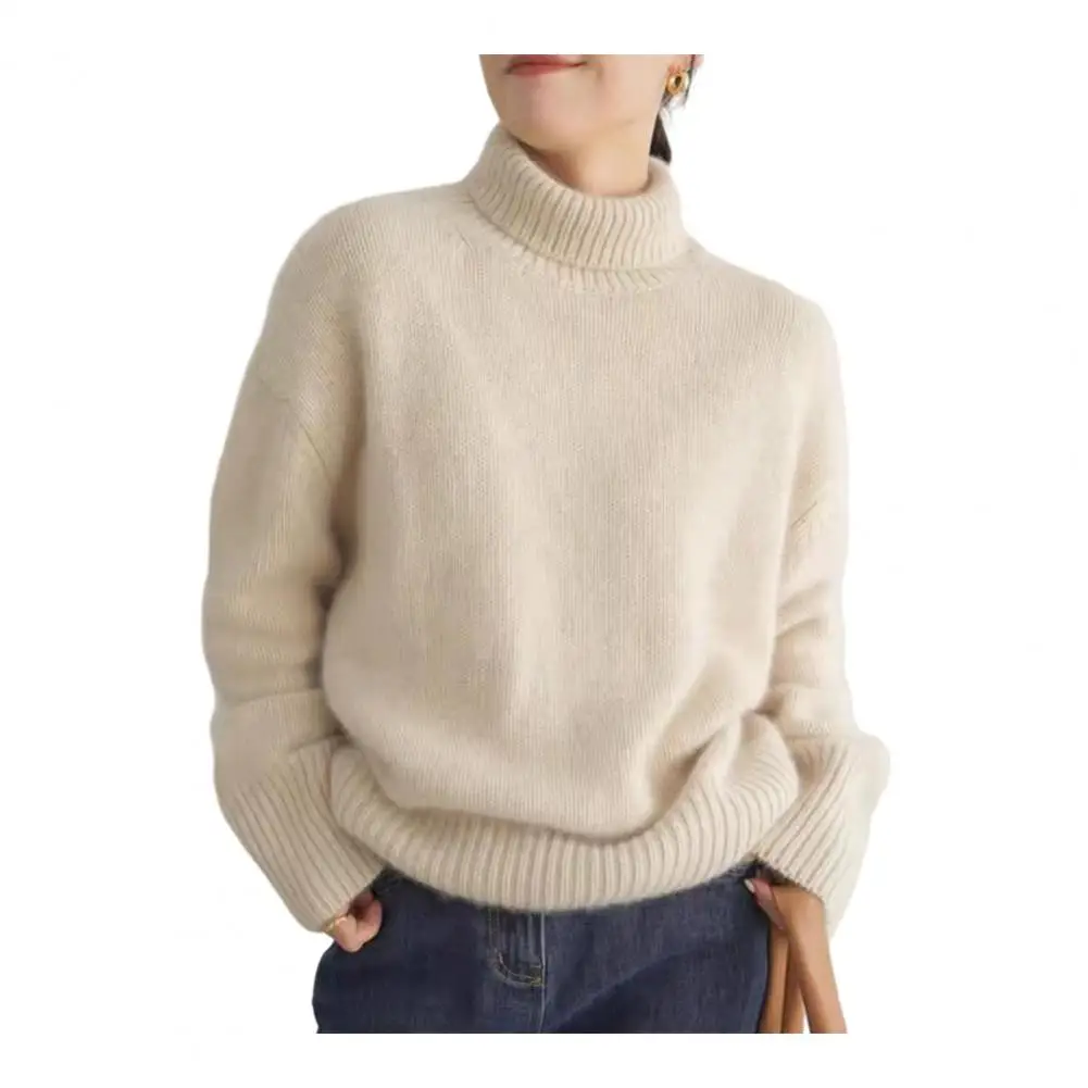 2024 New Sweater Women's Turtleneck Pullover Sweater Fall Winter Long Sleeve Jumper Bottoming Knit Warm Tops
2024 New Sweater Women's Turtleneck Pullover Sweater Fall Winter Long Sleeve Jumper Bottoming Knit Warm Tops