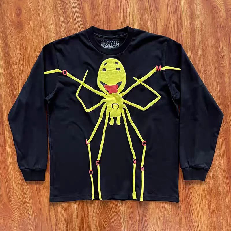 Новые высококачественные футболки CPFM XYZ с длинным рукавом для мужчин и женщин, графические футболки, топы, одежда 
Новые высококачественные футболки CPFM XYZ с длинным рукавом для мужчин и женщин, графические футболки, топы, одежда