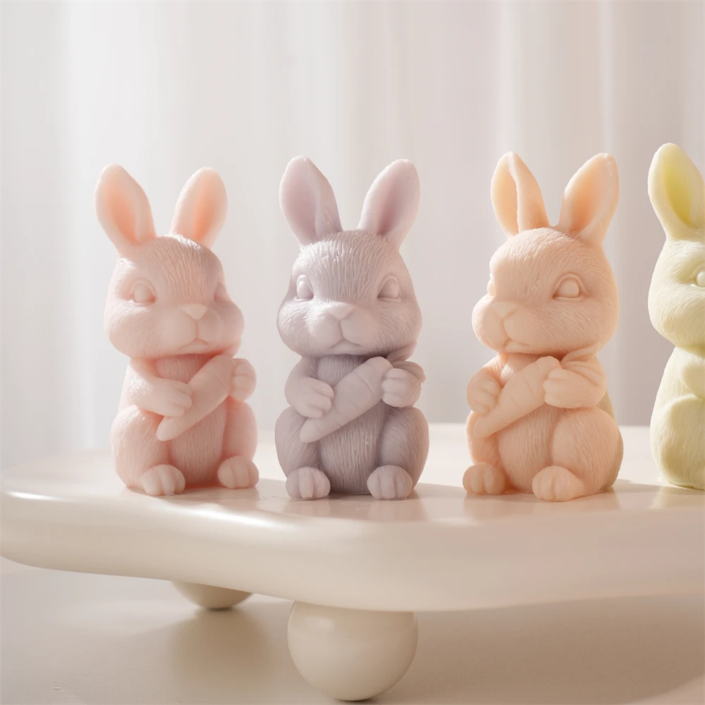 Bunny Resin Silicone Mould Easter Rabbit Hold Carrot Silicone Mold Soy Wax Mould Easter Home Decoration Rabbit Candle Mold
Bunny Resin Silicone Mould Easter Rabbit Hold Carrot Silicone Mold Soy Wax Mould Easter Home Decoration Rabbit Candle Mold