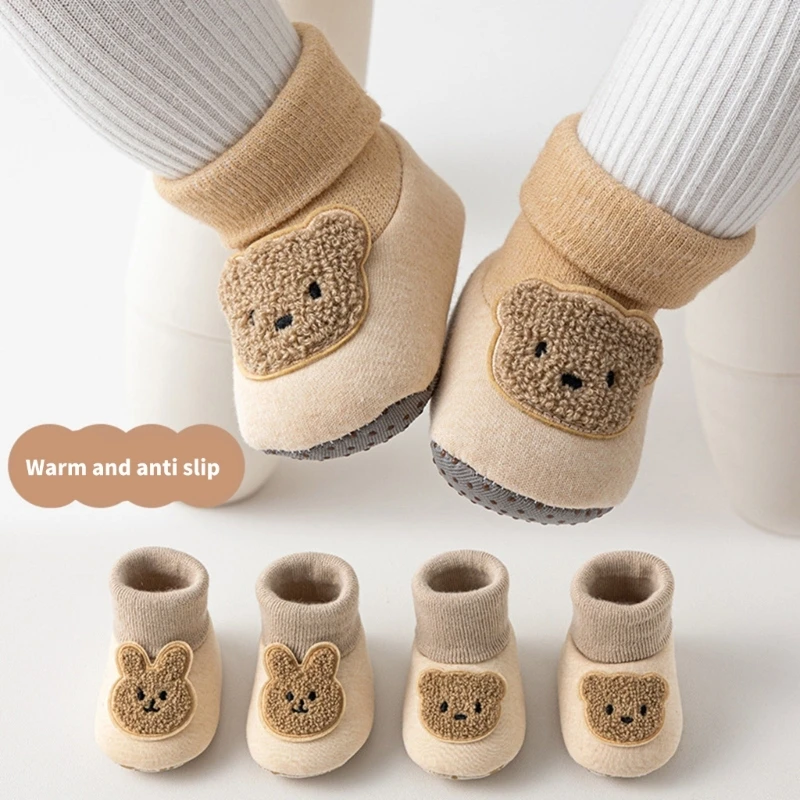 New Baby Winter Autumn Floor Sock Soft Cartoon Bear Toddlers Boys Girls Indoor Shoes Anti-skip 0-3Y Kids Socks
New Baby Winter Autumn Floor Sock Soft Cartoon Bear Toddlers Boys Girls Indoor Shoes Anti-skip 0-3Y Kids Socks