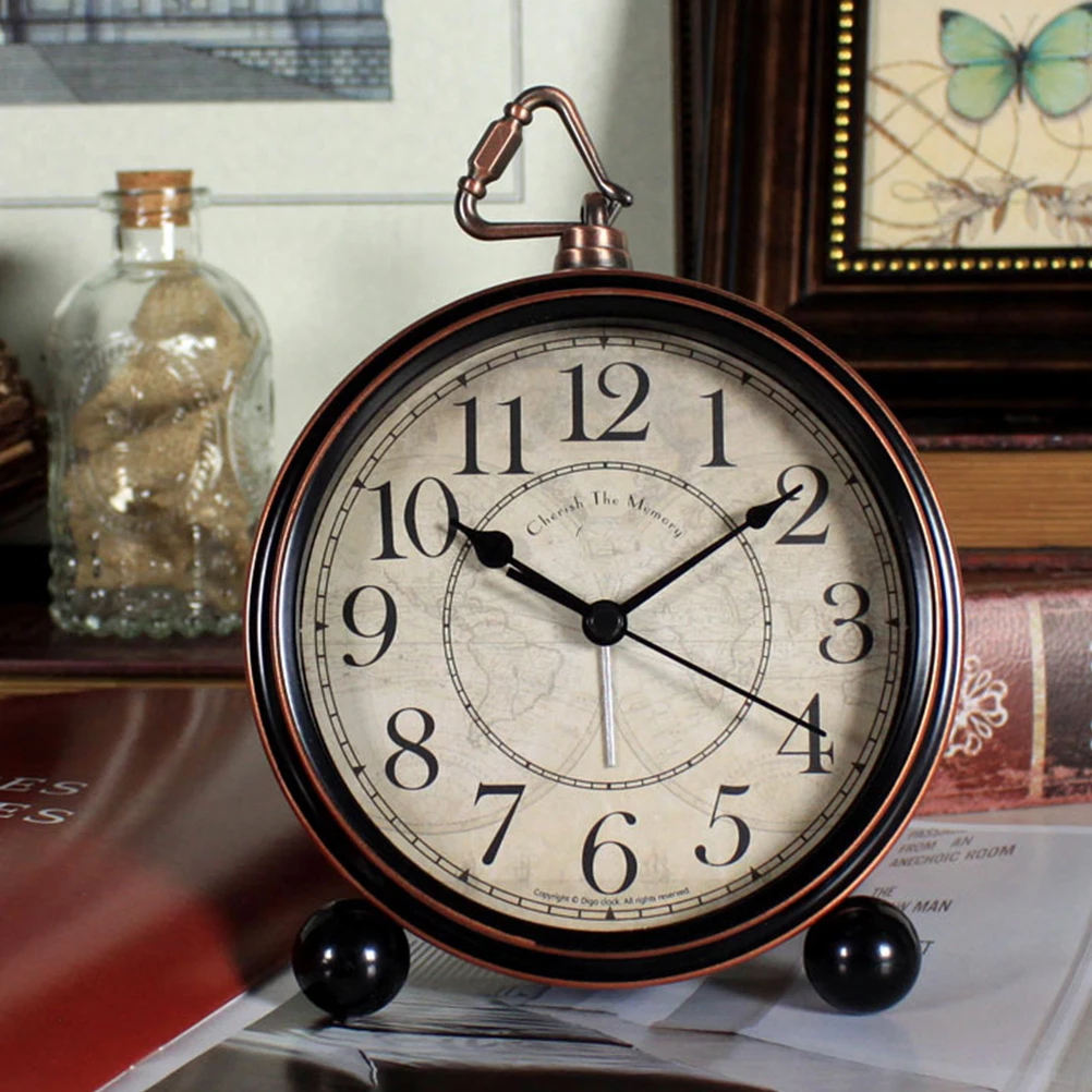Electronic Alarm Clock Small Desk Clocks Decorative Table Metal Simple Bedroom Bell
Electronic Alarm Clock Small Desk Clocks Decorative Table Metal Simple Bedroom Bell