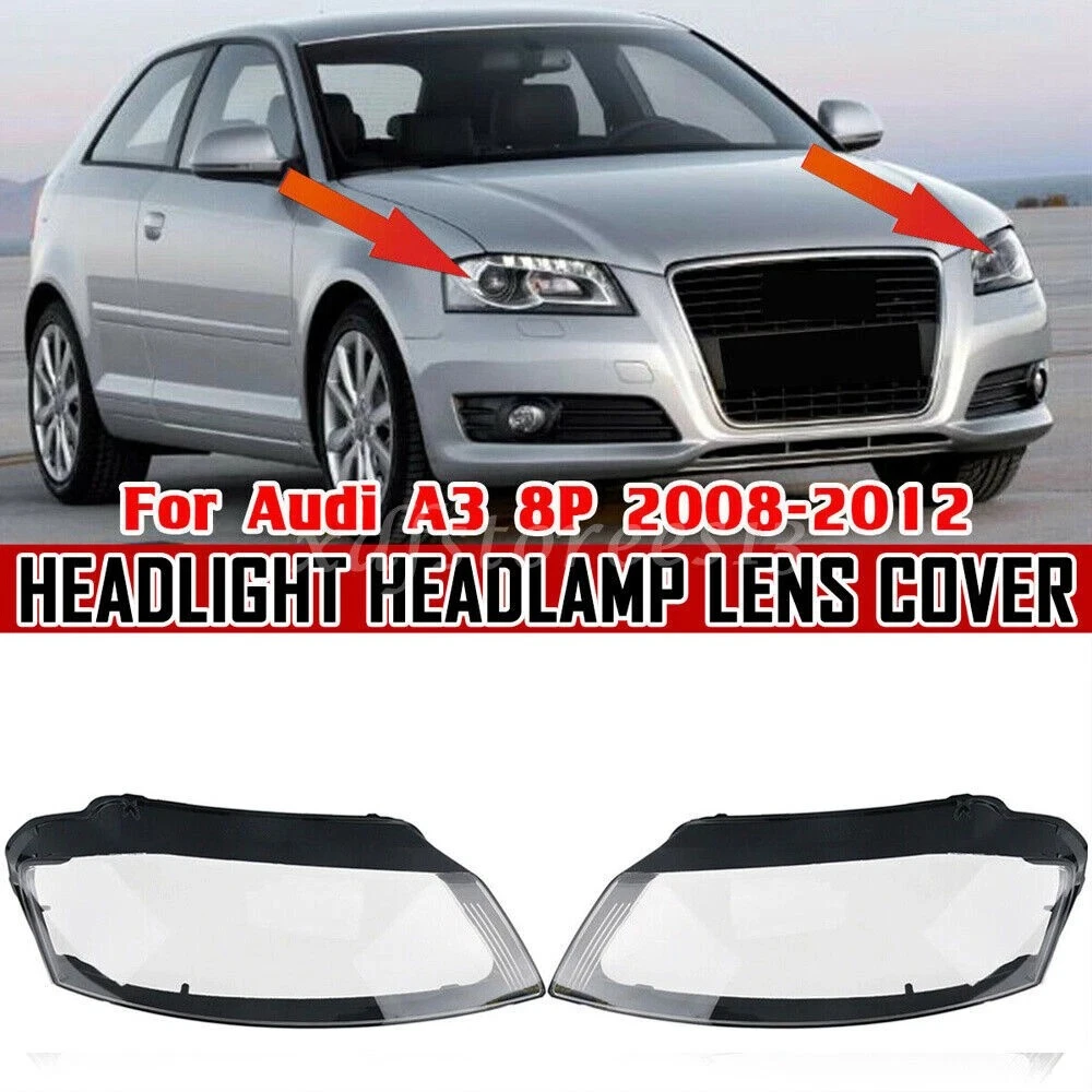 Car Front Headlight Headlamp Lens CoverFor Audi A3 8P S-line S3 RS3 facelift 2008-2012 8P0941003 8P0941004 Car Headlight Shell
Car Front Headlight Headlamp Lens CoverFor Audi A3 8P S-line S3 RS3 facelift 2008-2012 8P0941003 8P0941004 Car Headlight Shell