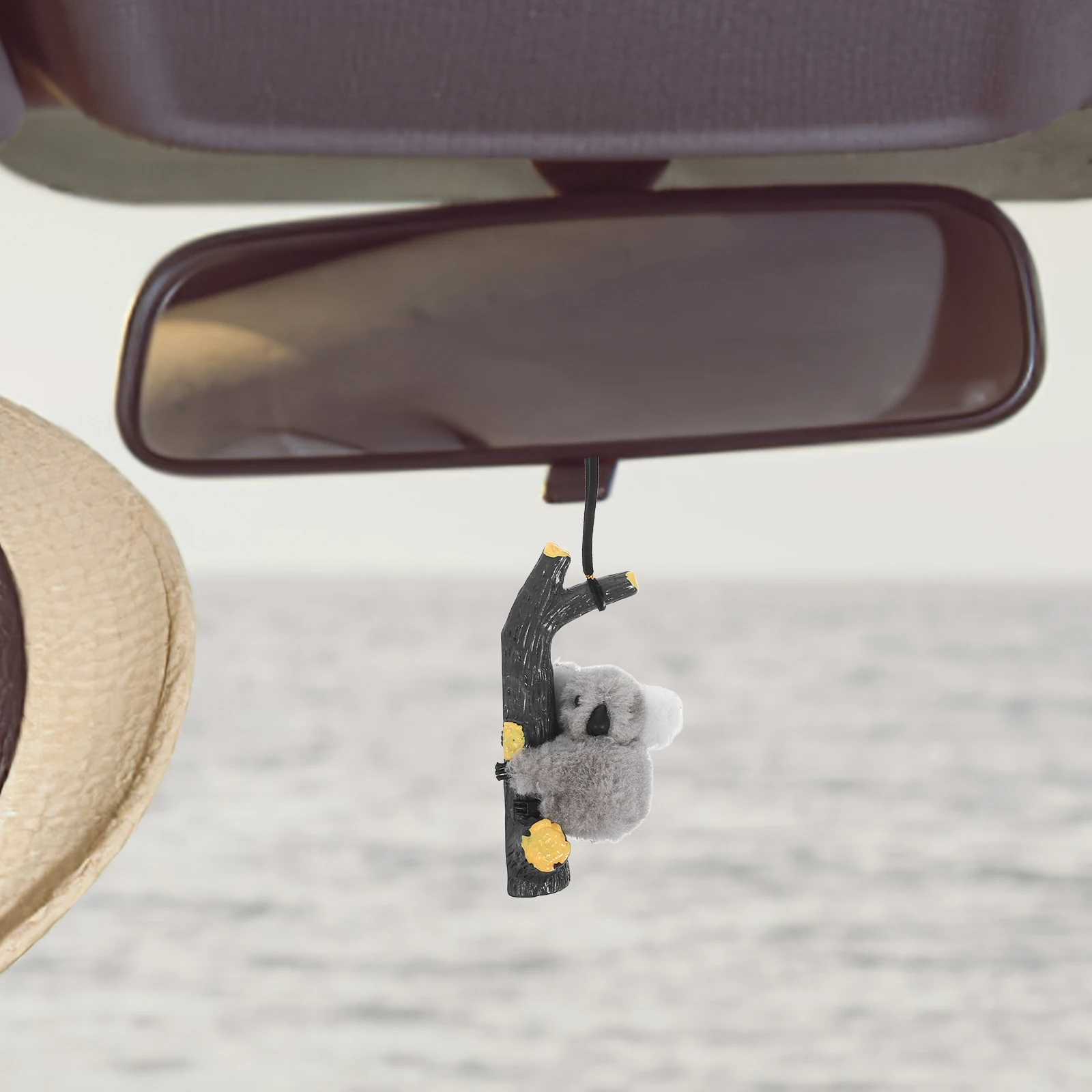 Car Mirror Koala Rearview Pendant Animal Accessories Hanging Ornament
Car Mirror Koala Rearview Pendant Animal Accessories Hanging Ornament