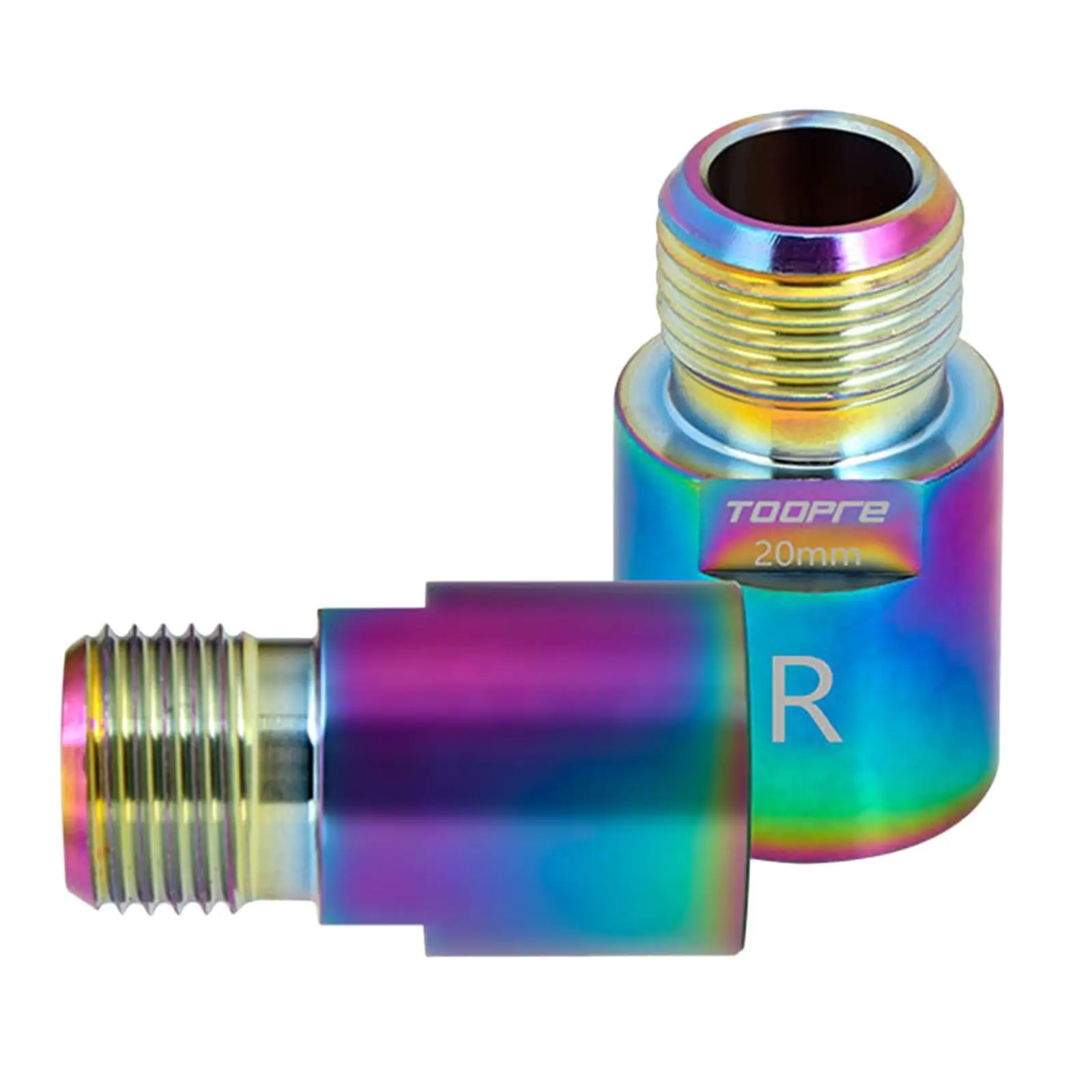 1 Pair Left Right Bike Pedal Extender Pedal Spacers Adapter Gold 16mm
1 Pair Left Right Bike Pedal Extender Pedal Spacers Adapter Gold 16mm