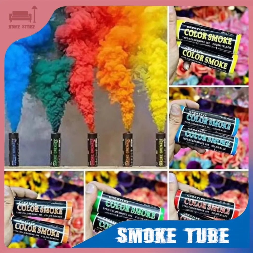 3/5/10pcs Colorful Smokes Fog Handheld Smoke Tube Wedding Creativity Smoke-Stick Atmosphere Prop Party Decor Photography Use
3/5/10pcs Colorful Smokes Fog Handheld Smoke Tube Wedding Creativity Smoke-Stick Atmosphere Prop Party Decor Photography Use