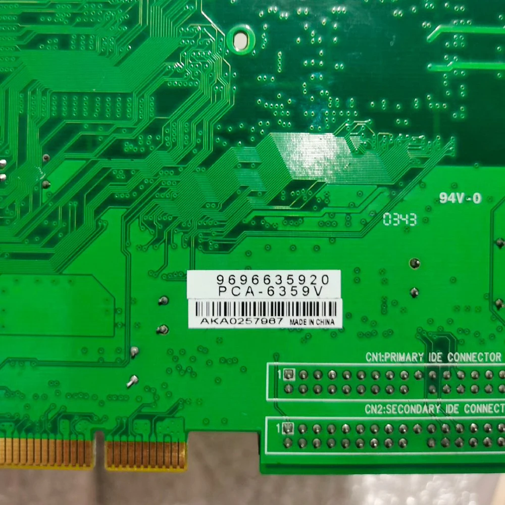 Industrial Control Computer Motherboard PCA-6359 REV.A1 PCA-6359V
Industrial Control Computer Motherboard PCA-6359 REV.A1 PCA-6359V