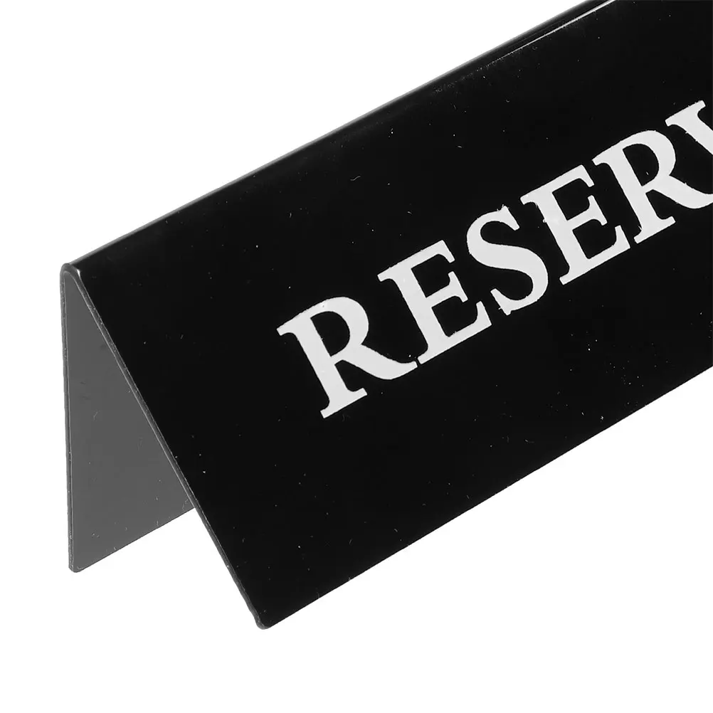 6pcs Acrylic Table Cards 15x5cm Black Reserved Signs for Wedding Party Restaurant Banquet Decor Simple Elegant Design
6pcs Acrylic Table Cards 15x5cm Black Reserved Signs for Wedding Party Restaurant Banquet Decor Simple Elegant Design