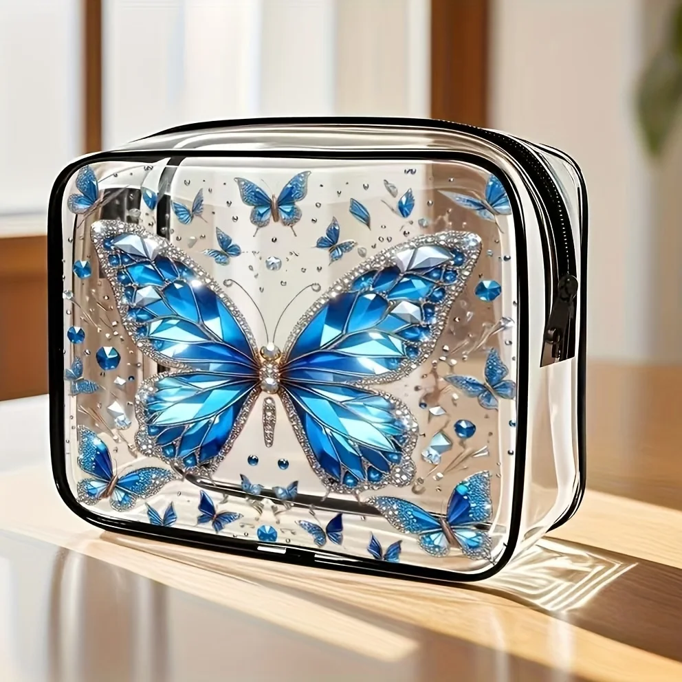 1pc Women's Large Capacity Zippered Makeup and Travel Organizer Bag - High-Quality Cosmetic Storage, TSA-Approved Toiletry Bag,
1pc Women's Large Capacity Zippered Makeup and Travel Organizer Bag - High-Quality Cosmetic Storage, TSA-Approved Toiletry Bag,
