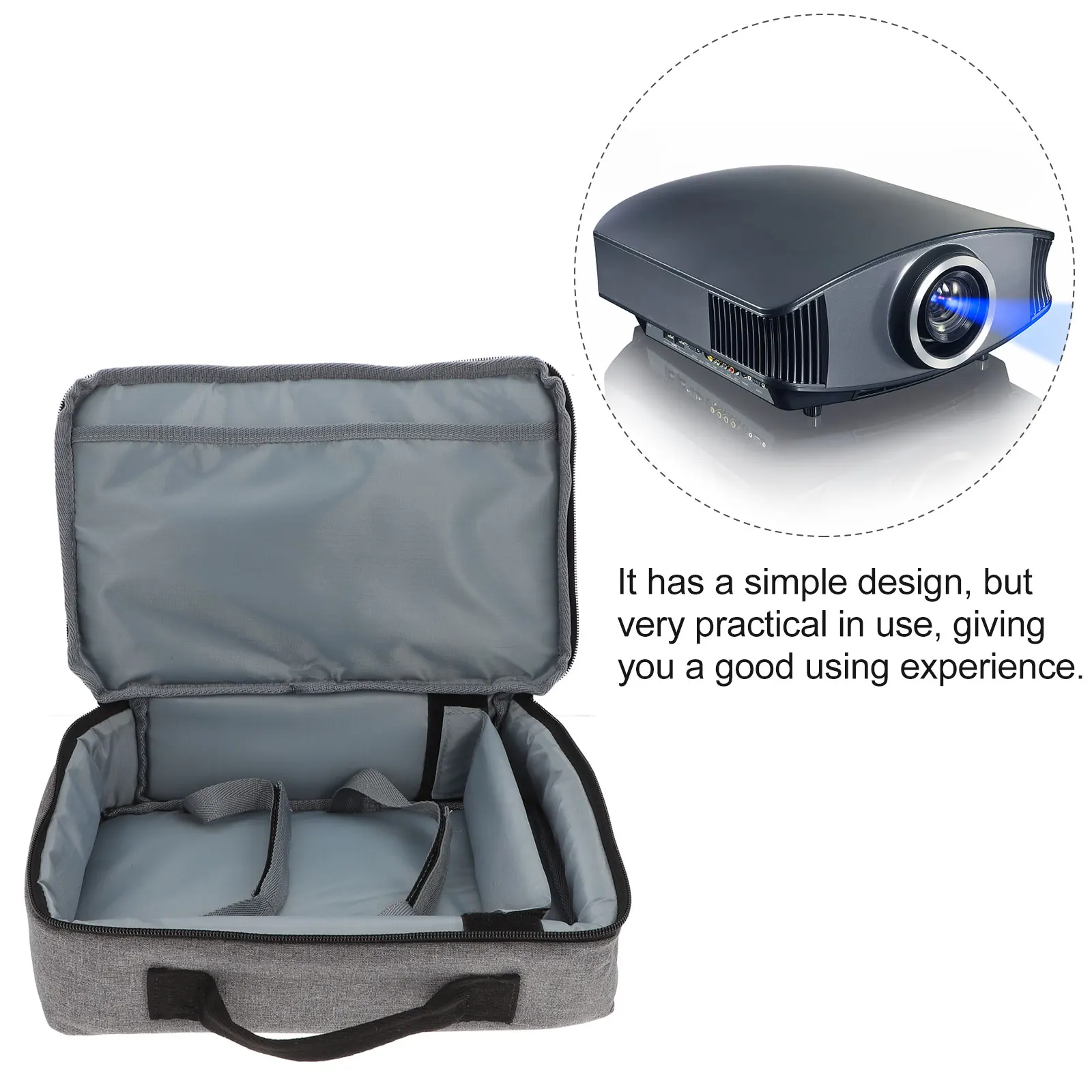 Projector Storage Bag Photo Printer Case Dust Proof Waterproof Carrying Oxford Cloth Protective
Projector Storage Bag Photo Printer Case Dust Proof Waterproof Carrying Oxford Cloth Protective