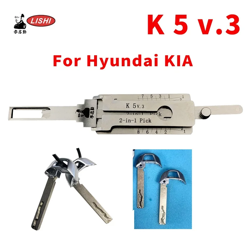 For Hyundai KIA Lishi 2-in-1 k5 V.3 Decoder For K2 K3 K5 IX35 IX25 Verna Reina Locksmiths tool Door Open tool
For Hyundai KIA Lishi 2-in-1 k5 V.3 Decoder For K2 K3 K5 IX35 IX25 Verna Reina Locksmiths tool Door Open tool