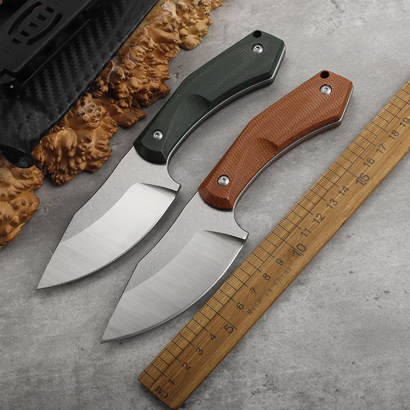DC53 steel sheet linen handle keel integrated steel fixed knife outdoor camping survival portable tool knife
DC53 steel sheet linen handle keel integrated steel fixed knife outdoor camping survival portable tool knife