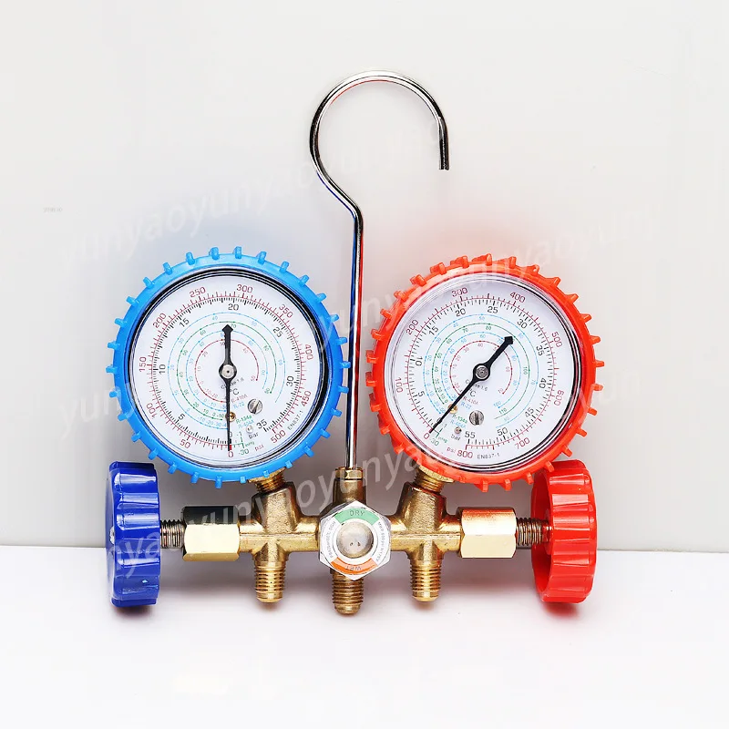 Automotive Air Conditioner Fluorine Gauge 536G Refrigerant Pressure Gauge, Refrigerant Double Gauge Valve Tool Set
Automotive Air Conditioner Fluorine Gauge 536G Refrigerant Pressure Gauge, Refrigerant Double Gauge Valve Tool Set