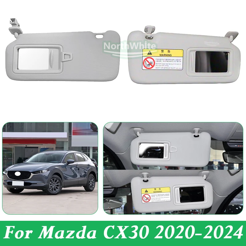 Car Inner Sun Visor For Mazda CX30 2020-2024 Side Shade Sunvisor With Mirror Sunshade Cover Shade Sun Visor
Car Inner Sun Visor For Mazda CX30 2020-2024 Side Shade Sunvisor With Mirror Sunshade Cover Shade Sun Visor