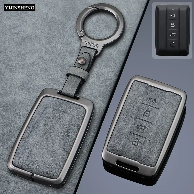 Zinc Alloy Leather Car Key Cover Case Fob For Great Wall GWM WEY TANK 300 500 Tank300 Tank500 Remote Holder Accessories
Zinc Alloy Leather Car Key Cover Case Fob For Great Wall GWM WEY TANK 300 500 Tank300 Tank500 Remote Holder Accessories