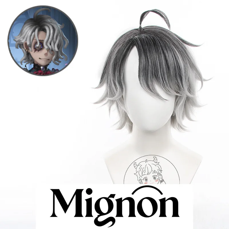 Identity V Starlight cosplay wig patient black white gradient short hair flipped up prisoner Halloween gift
Identity V Starlight cosplay wig patient black white gradient short hair flipped up prisoner Halloween gift