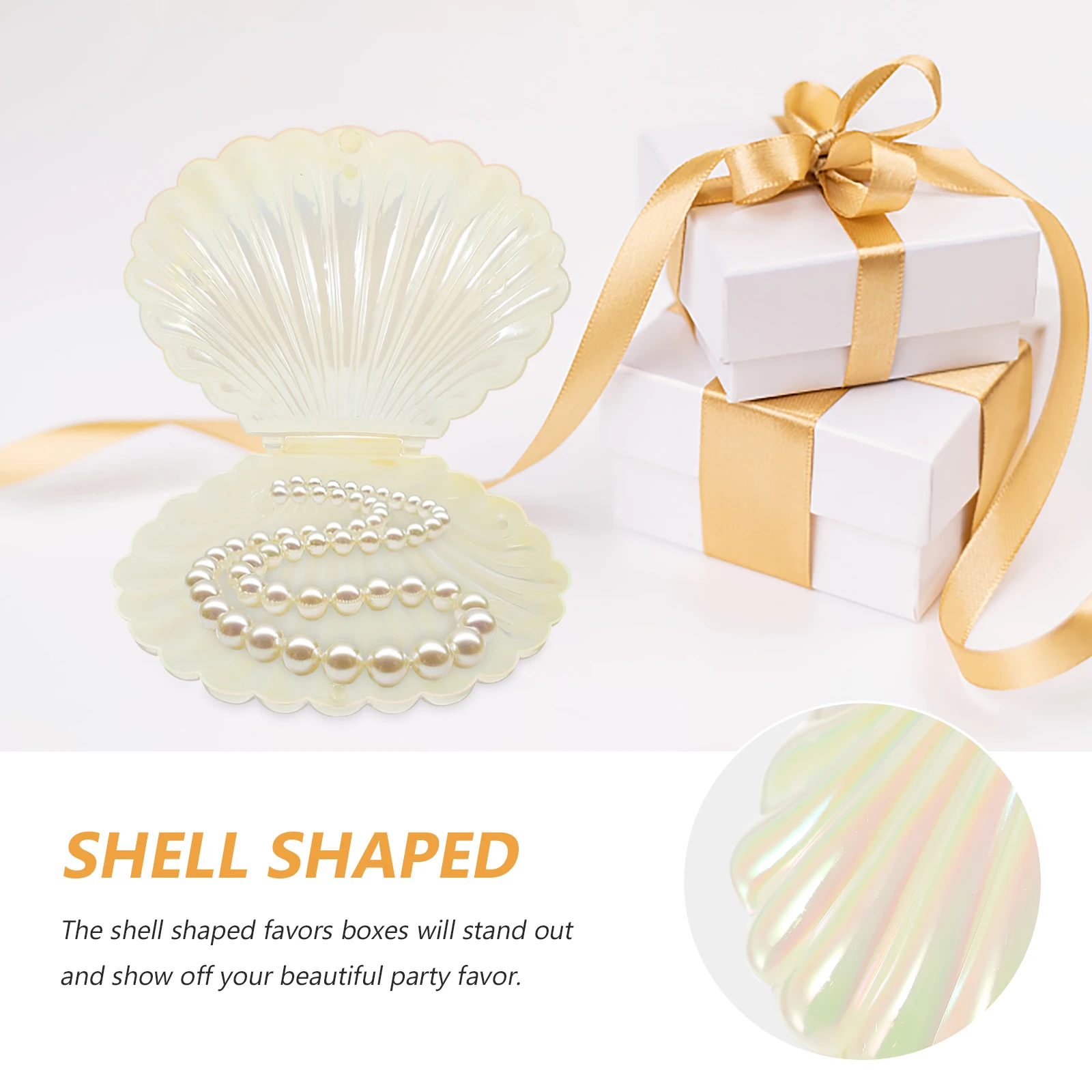 10pcs Candy Boxes Shell Containers Party Favor Guest Holder PP Bride Seashell Case Plastic Storage Sweets Box Gifts Packaging
10pcs Candy Boxes Shell Containers Party Favor Guest Holder PP Bride Seashell Case Plastic Storage Sweets Box Gifts Packaging