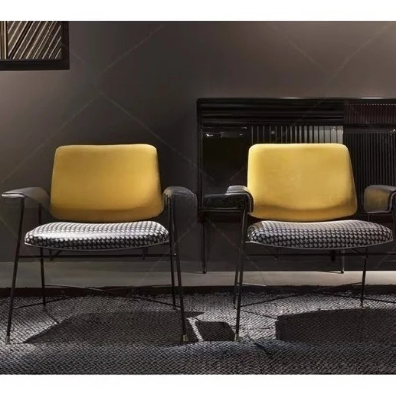 Leisure armchair special-shaped household lazy chair office negotiation metal
Leisure armchair special-shaped household lazy chair office negotiation metal