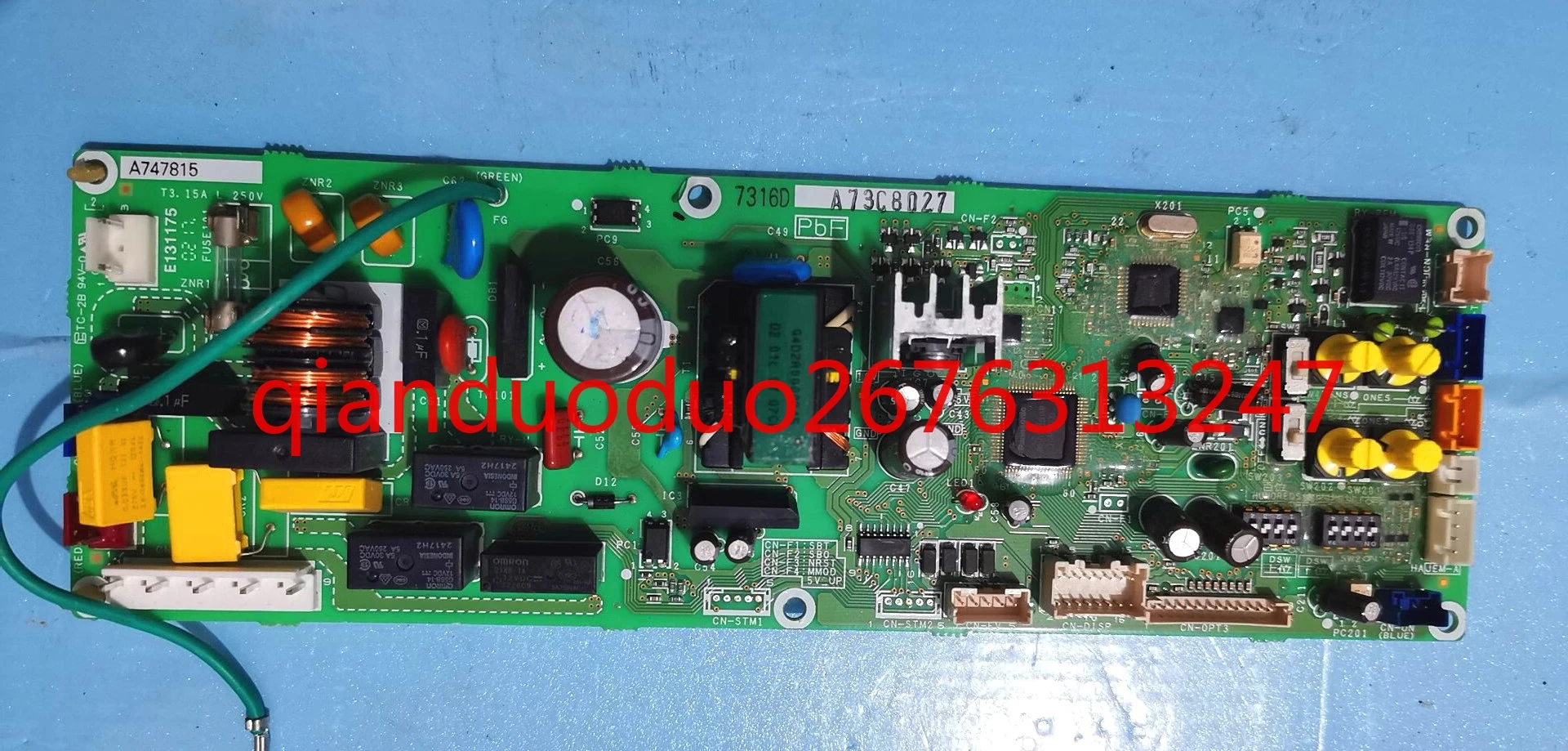 Suitable for Panasonic central air conditioning accessories, circuit board control main board A73C8025 A747815
Suitable for Panasonic central air conditioning accessories, circuit board control main board A73C8025 A747815