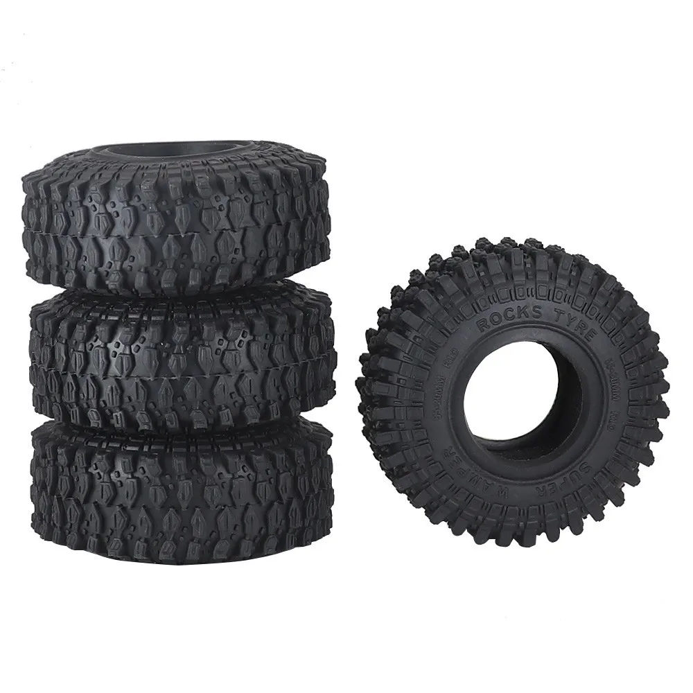 Ajrc 4pcs 1.0inch Soft Rubber Tires with Foam for Axial Scx24 1/24 1/18 Traxxas Trx4m Rc Crawler Car Truck Upgrade Parts
Ajrc 4pcs 1.0inch Soft Rubber Tires with Foam for Axial Scx24 1/24 1/18 Traxxas Trx4m Rc Crawler Car Truck Upgrade Parts