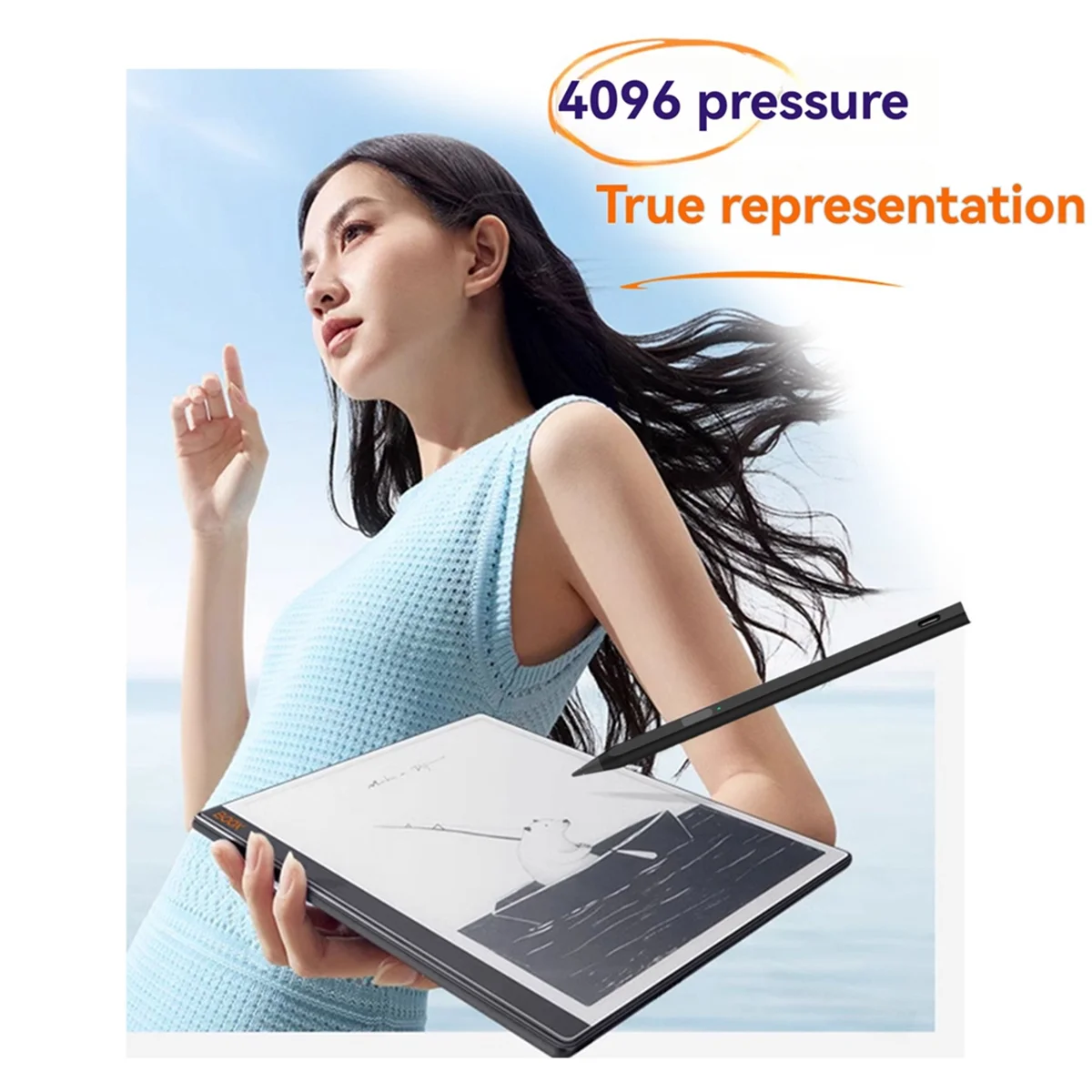 Стилус XYFHA 4096 для замечательного стилуса Paper Pro с ластиком 4096, чувствительный к давлению магнитный стилус для сенсорного экрана
Стилус XYFHA 4096 для замечательного стилуса Paper Pro с ластиком 4096, чувствительный к давлению магнитный стилус для сенсорного экрана