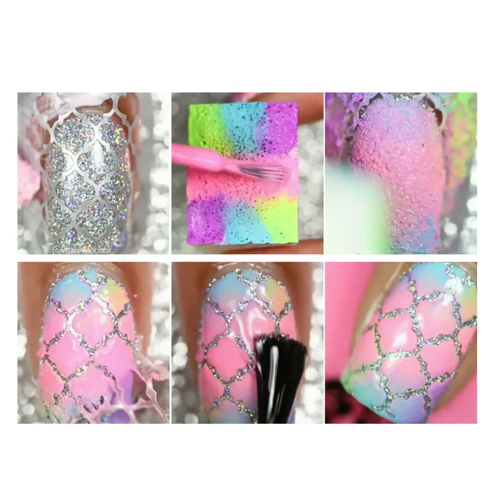 3D Nail Art Stickers Set 48 Sheets Hollow Stencils Stamp Plates for Women Girls Manicure Nail Design Airbrush Templates
3D Nail Art Stickers Set 48 Sheets Hollow Stencils Stamp Plates for Women Girls Manicure Nail Design Airbrush Templates