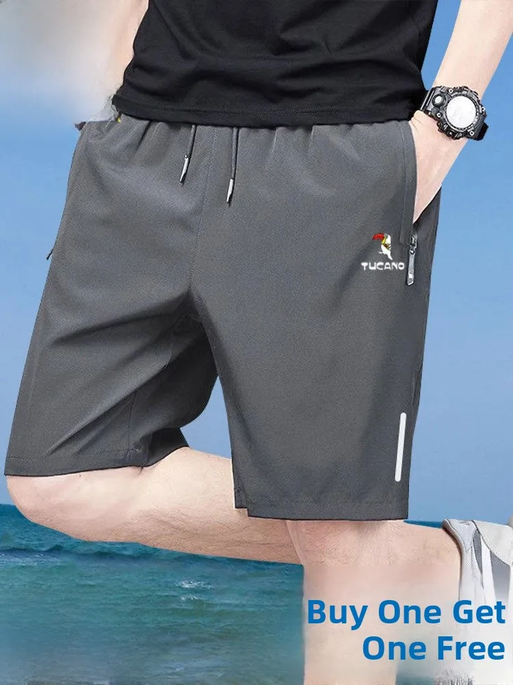 TUCANO Ice Silk Running orts Men's Loose Casual Qui Dry Beach Five-Quarter Length Breathable Comfortable Summer orts
TUCANO Ice Silk Running orts Men's Loose Casual Qui Dry Beach Five-Quarter Length Breathable Comfortable Summer orts
