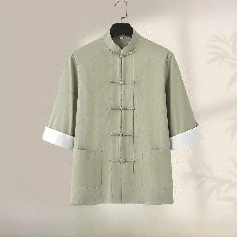High-End Chinese Traditional Cotton Linen Set Sleeveless Tang Costume Massage Therapy Rehabilitationist Shirt Fashionable Urb...
High-End Chinese Traditional Cotton Linen Set Sleeveless Tang Costume Massage Therapy Rehabilitationist Shirt Fashionable Urb...