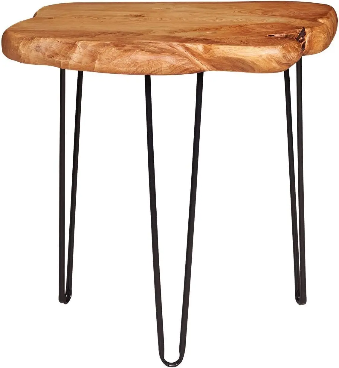 Nxn-Home Natural Edge Side Table, Live Edge End Table With 3 Hairpin Legs, Nightstand Plant Stand For Bedroom And Living
Nxn-Home Natural Edge Side Table, Live Edge End Table With 3 Hairpin Legs, Nightstand Plant Stand For Bedroom And Living