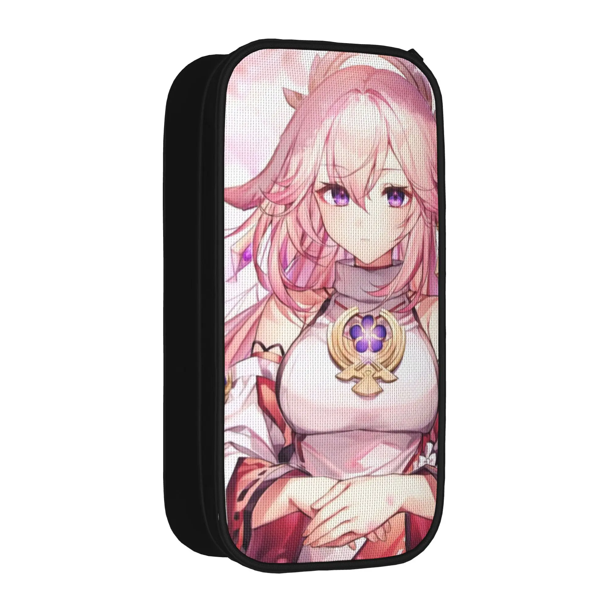 Fashion Genshin Impact Pencil Case Yae Miko Anime Pencilcases Pen for Student Big Capacity Bag Students School Zipper Stationery
Fashion Genshin Impact Pencil Case Yae Miko Anime Pencilcases Pen for Student Big Capacity Bag Students School Zipper Stationery