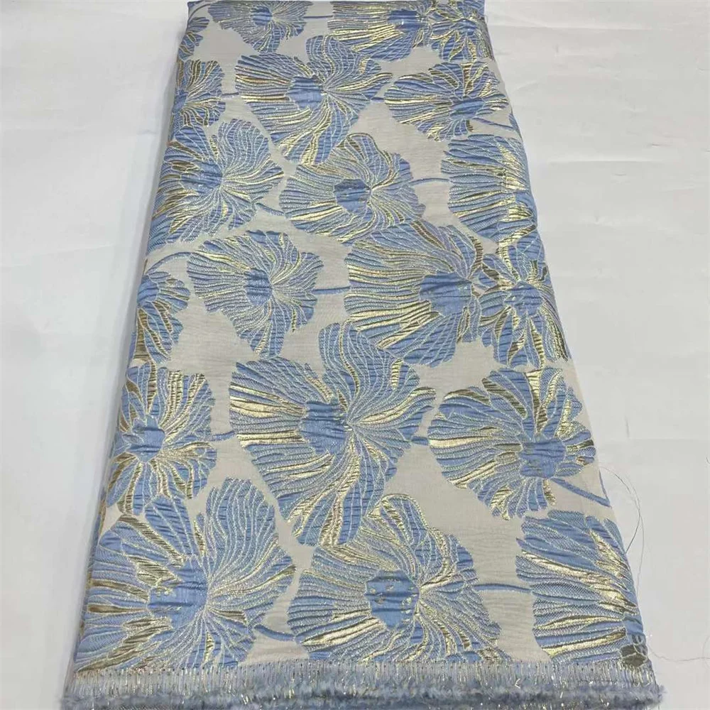2023 High Quality Nigerian Gilding Tulle Lace Fabric 5Yards Embroidery African Brocade Jacquard Lace For Party Dress jk-085
2023 High Quality Nigerian Gilding Tulle Lace Fabric 5Yards Embroidery African Brocade Jacquard Lace For Party Dress jk-085