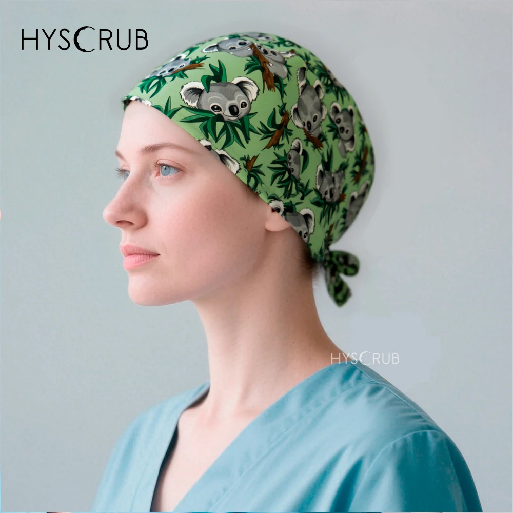 Хирургическая шапочка с милым животным принтом, шляпа для операционной, женская и мужская ветеринарная шапка-скраб
Хирургическая шапочка с милым животным принтом, шляпа для операционной, женская и мужская ветеринарная шапка-скраб