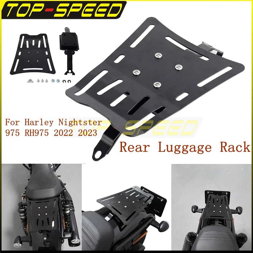 For Harley Nightster 975 RH975 Steel Luggage Bracket Rack Rear Seat Shelf Holder Motorcycle Accessories Fender Baggage Support
For Harley Nightster 975 RH975 Steel Luggage Bracket Rack Rear Seat Shelf Holder Motorcycle Accessories Fender Baggage Support