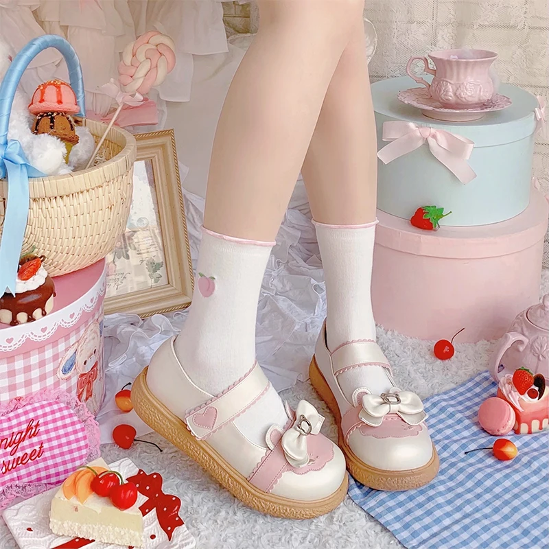 Туфли Sweet Lolita, японская Мягкая Милая женская обувь с круглым носком, туфли на плоской подошве, женские туфли для косплея, кавайная девушка
Туфли Sweet Lolita, японская Мягкая Милая женская обувь с круглым носком, туфли на плоской подошве, женские туфли для косплея, кавайная девушка