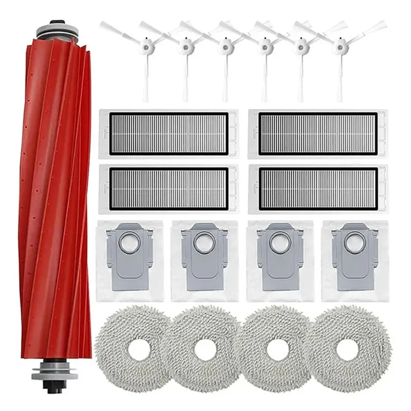 AEE6-For Roborock Q Revo / P10 A7400RR Vacuum Cleaner Main Side Brush Hepa Filter Mop Cloths Rag Dust Bags Accessories
AEE6-For Roborock Q Revo / P10 A7400RR Vacuum Cleaner Main Side Brush Hepa Filter Mop Cloths Rag Dust Bags Accessories