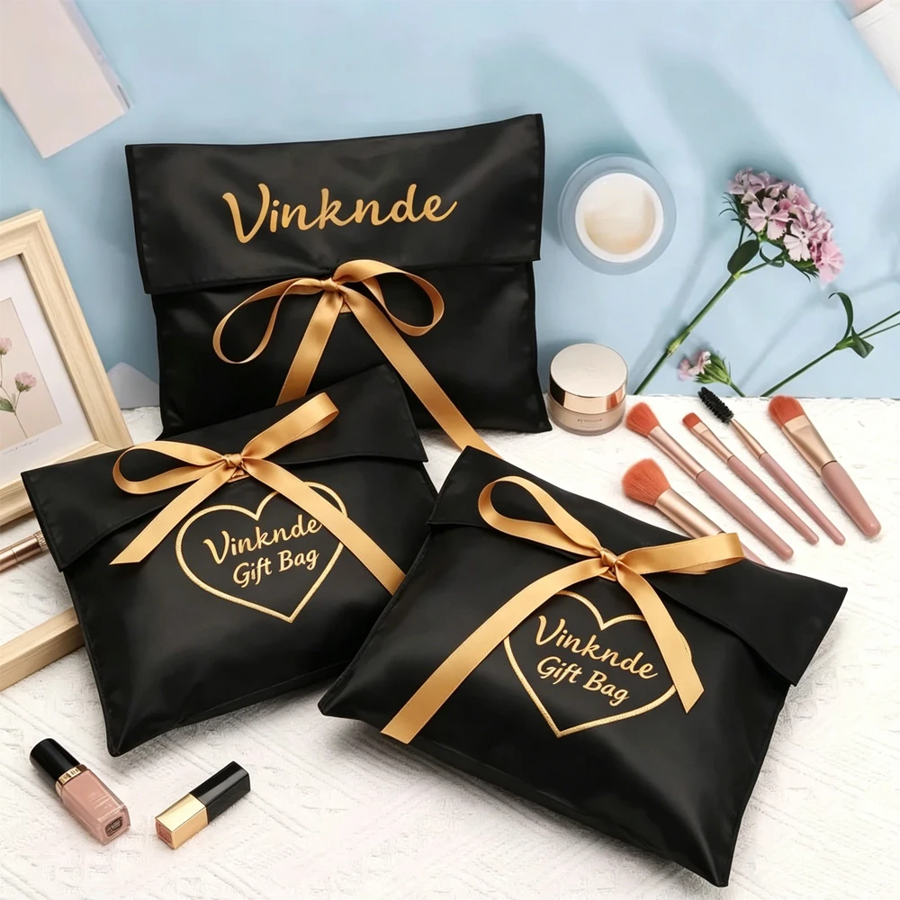 100Pcs Custom Logo Silk Satin Envelope Pouch Jewelry Book Suit Clothes Storage Dust Luxury Flap Bag With Ribbon Wedding Gift
100Pcs Custom Logo Silk Satin Envelope Pouch Jewelry Book Suit Clothes Storage Dust Luxury Flap Bag With Ribbon Wedding Gift