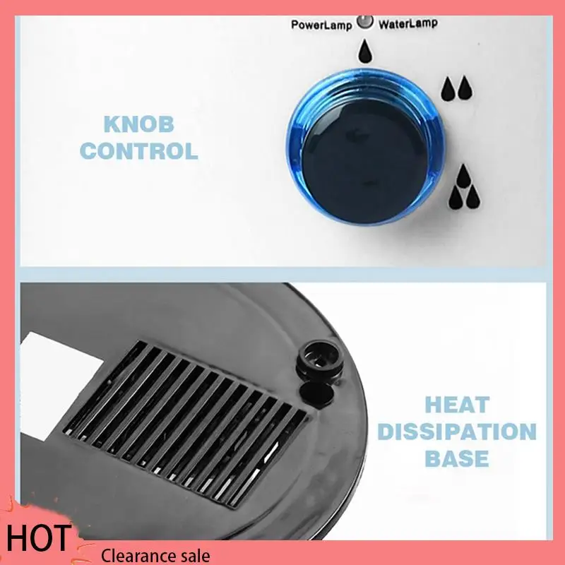 A88Z 2X 4L Amphibians & Reptile Mist Humidifier With Hose Adjustable Terrarium Reptile Fogger Humidifier Accessories, UK Plug
A88Z 2X 4L Amphibians & Reptile Mist Humidifier With Hose Adjustable Terrarium Reptile Fogger Humidifier Accessories, UK Plug