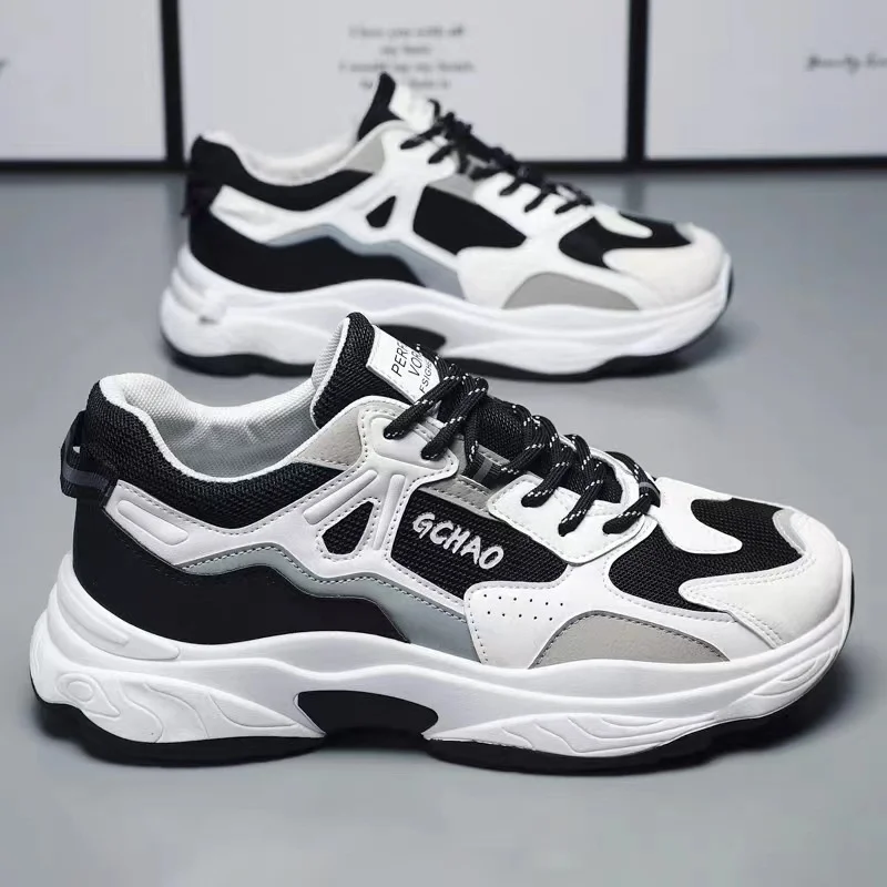 Men's Breathable Running Shoes Summer Anti-Odor Sporty Casual Mesh Upper Versatile Dad Trendy Sneakers round Toe Rubber Sole
Men's Breathable Running Shoes Summer Anti-Odor Sporty Casual Mesh Upper Versatile Dad Trendy Sneakers round Toe Rubber Sole