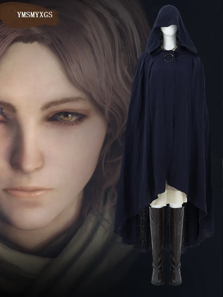 Hot selling cos fireproof female Melina cos old man ring full set of cosplay clothes customized by women
Hot selling cos fireproof female Melina cos old man ring full set of cosplay clothes customized by women