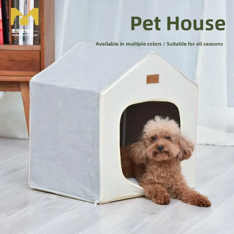 Detachable Dog House Tent Closed Style Pet House Four Season Universal Dog Bed Pet Supplies Medium Dog Bed Non-Washable D...
Detachable Dog House Tent Closed Style Pet House Four Season Universal Dog Bed Pet Supplies Medium Dog Bed Non-Washable D...