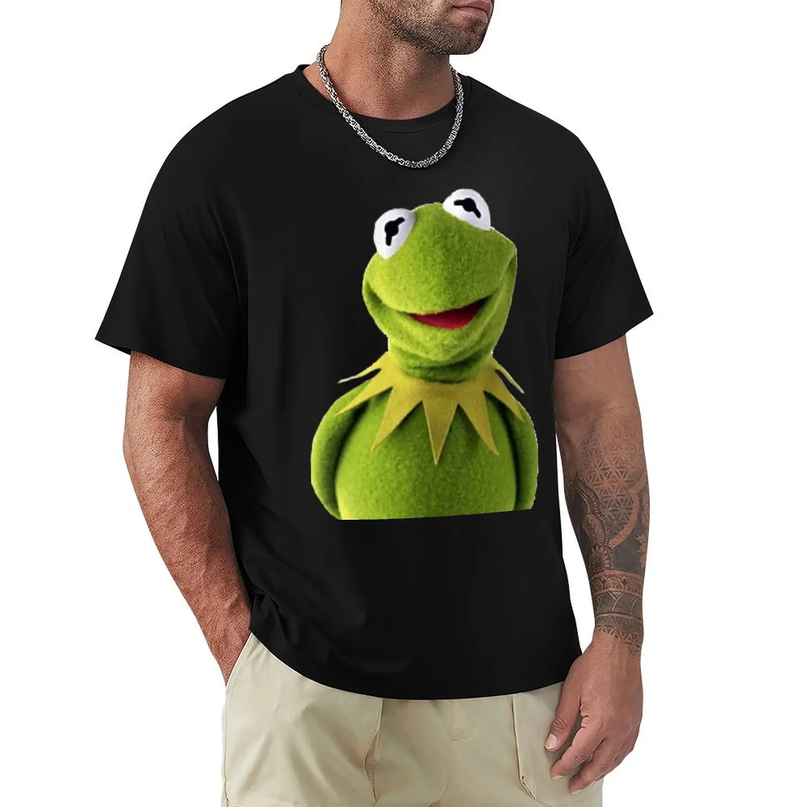 Happy Kermit T-Shirt Work Wear Breathable Tee
Happy Kermit T-Shirt Work Wear Breathable Tee