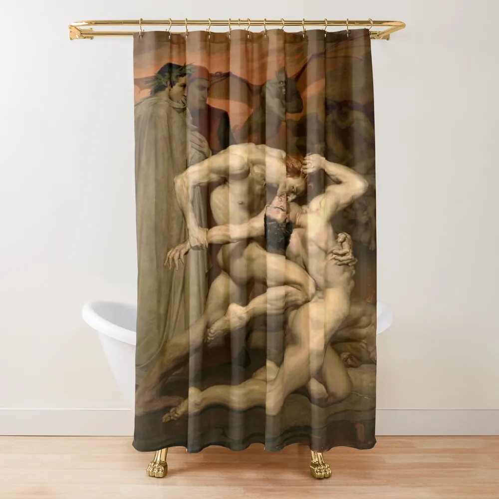 William-Adolphe Bouguereau - Dante and Virgil (Dante et Virgile) (1850) Shower Curtain Bathroom Deco Curtain
William-Adolphe Bouguereau - Dante and Virgil (Dante et Virgile) (1850) Shower Curtain Bathroom Deco Curtain
